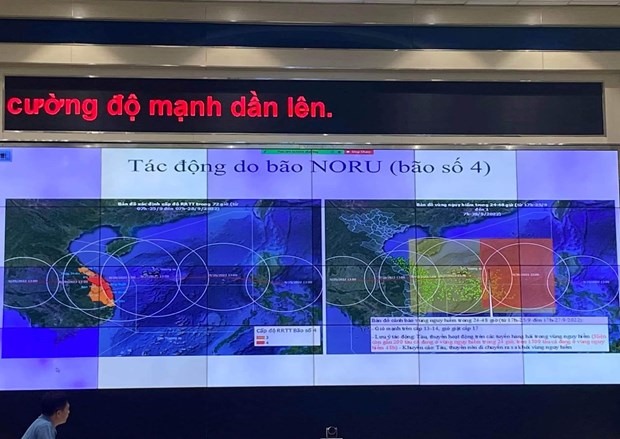 Diễn biến cơn bão số 4. (Nguồn: Tổng cục KTTV)