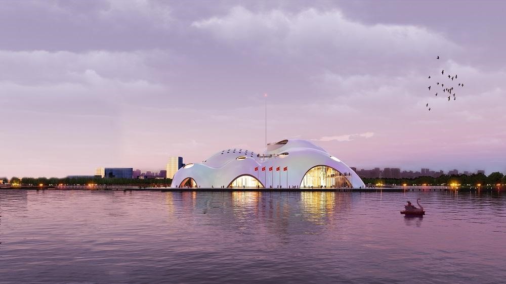 Mô hình hà hát Opera Hà Nội thiết kế bởi Renzo Piano