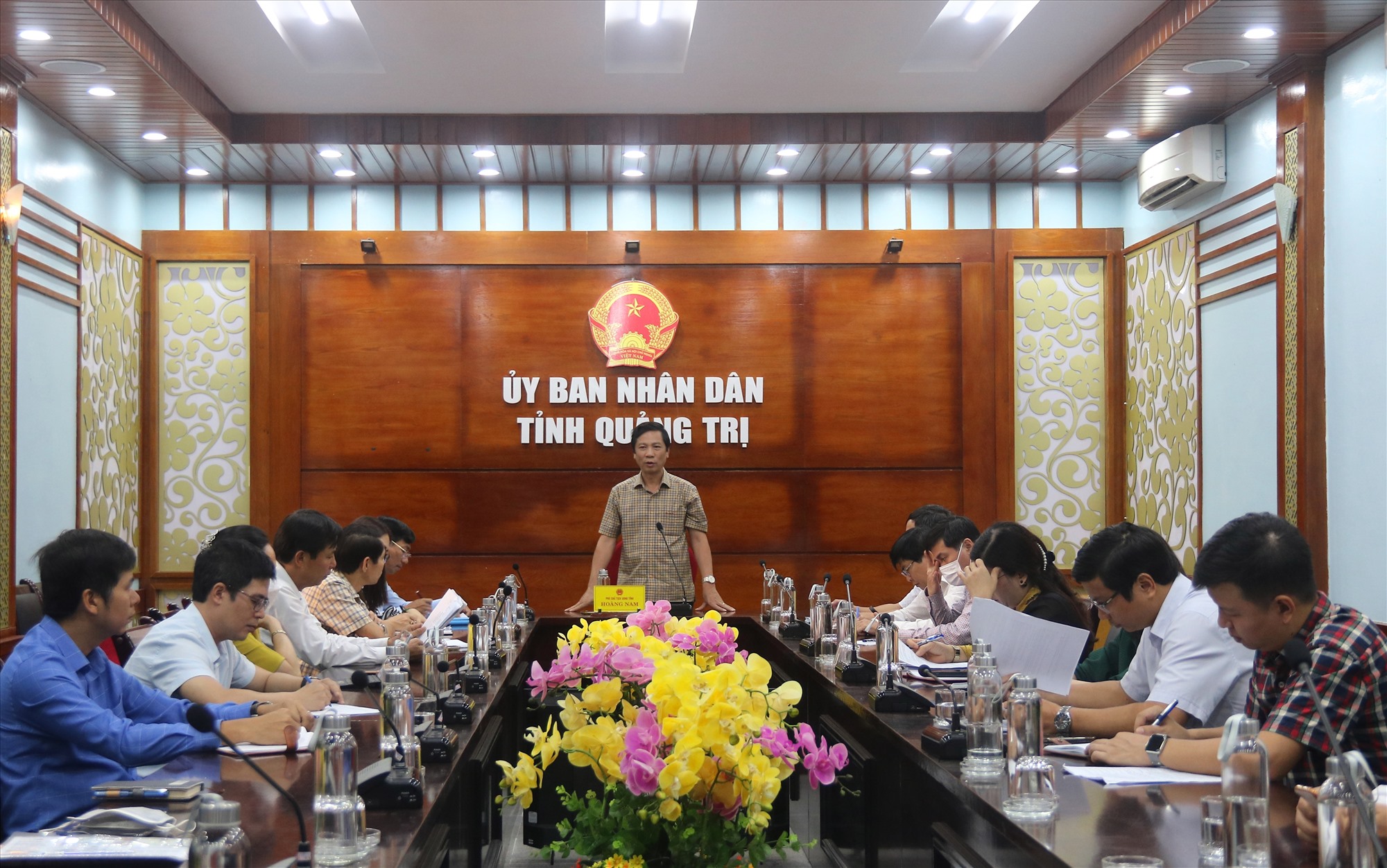 Phó Chủ tịch UBND tỉnh Hoàng Nam nhấn mạnh, việc tổ chức các tuyến phố đêm và hoạt động kinh tế về đêm sẽ góp phần thúc đẩy du lịch- ngành kinh tế mũi nhọn của tỉnh phát triển nhanh- Ảnh: N.B