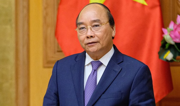 Chủ tịch nước Nguyễn Xuân Phúc - Ảnh: NAM TRẦN