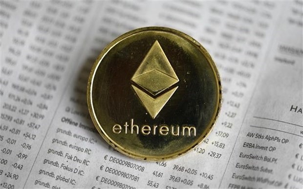 Đồng tiền điện tử Ethereum. (Ảnh: AFP/TTXVN)