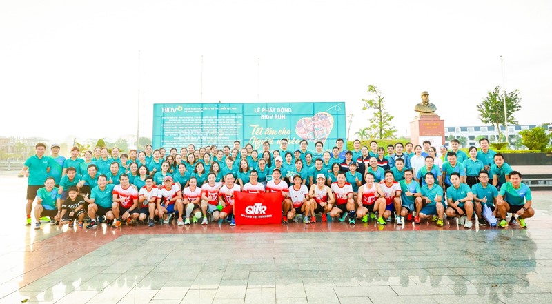 Quảng Trị Runners tích cực tổ chức và tham gia các giải chạy bộ trực tuyến gây quỹ vì cộng đồng -Ảnh: M.Đ