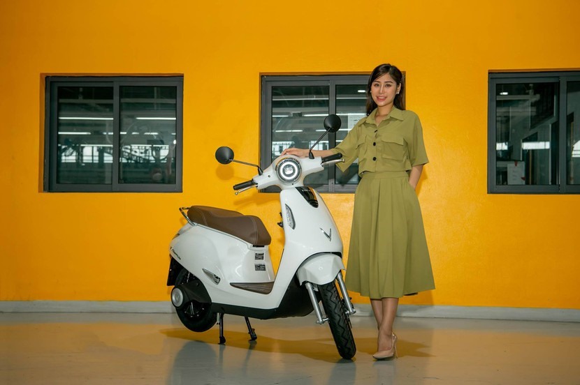 Xe máy điện VinFast có thiết kế phù hợp với vóc dáng người Việt