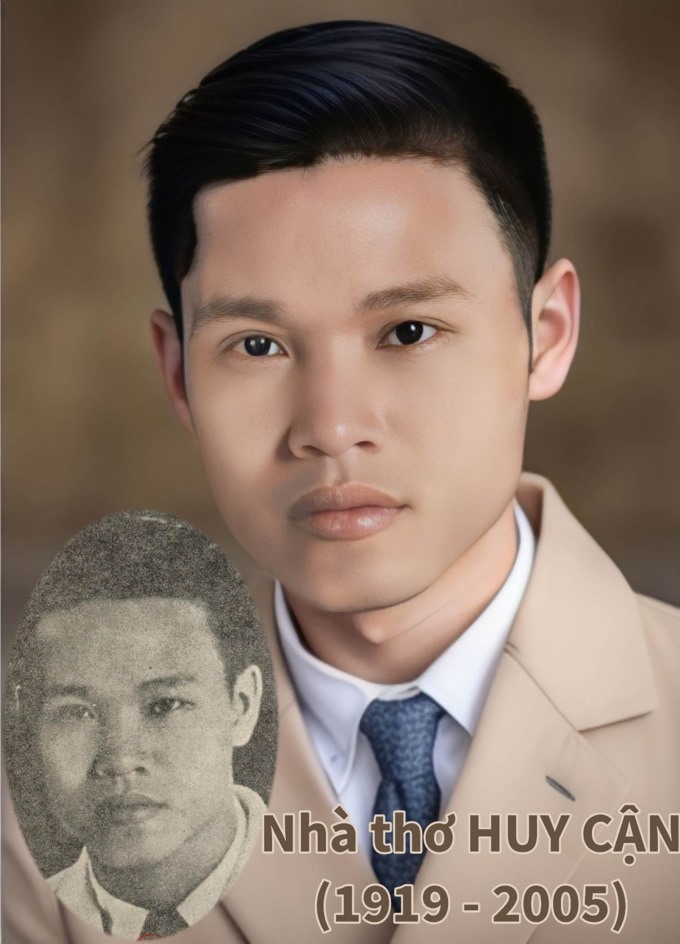 “Hình chân dung của các nhà thơ nổi tiếng Việt Nam thế kỷ XX được làm bằng cách trên”- kỹ sư Phạm Sơn nói.