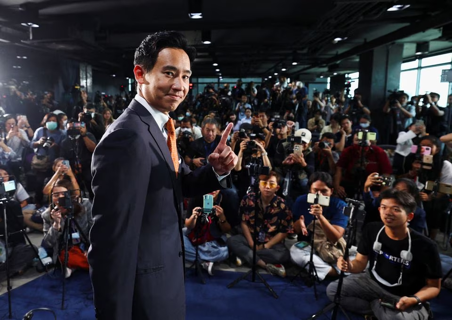 Ứng viên Thủ tướng Thái Lan Pita Limjaroenrat. Ảnh: Reuters