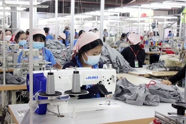 Công nhân tại một nhà máy may tại Vientiane, Lào. (Nguồn: Vientiane Times)