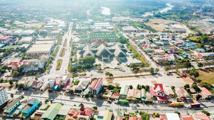 Một góc thị trấn Lao Bảo - Quảng Trị