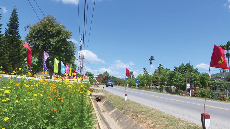 Một góc nông thôn mới xã Cam Thành, huyện Cam Lộ - Ảnh: N.T.H