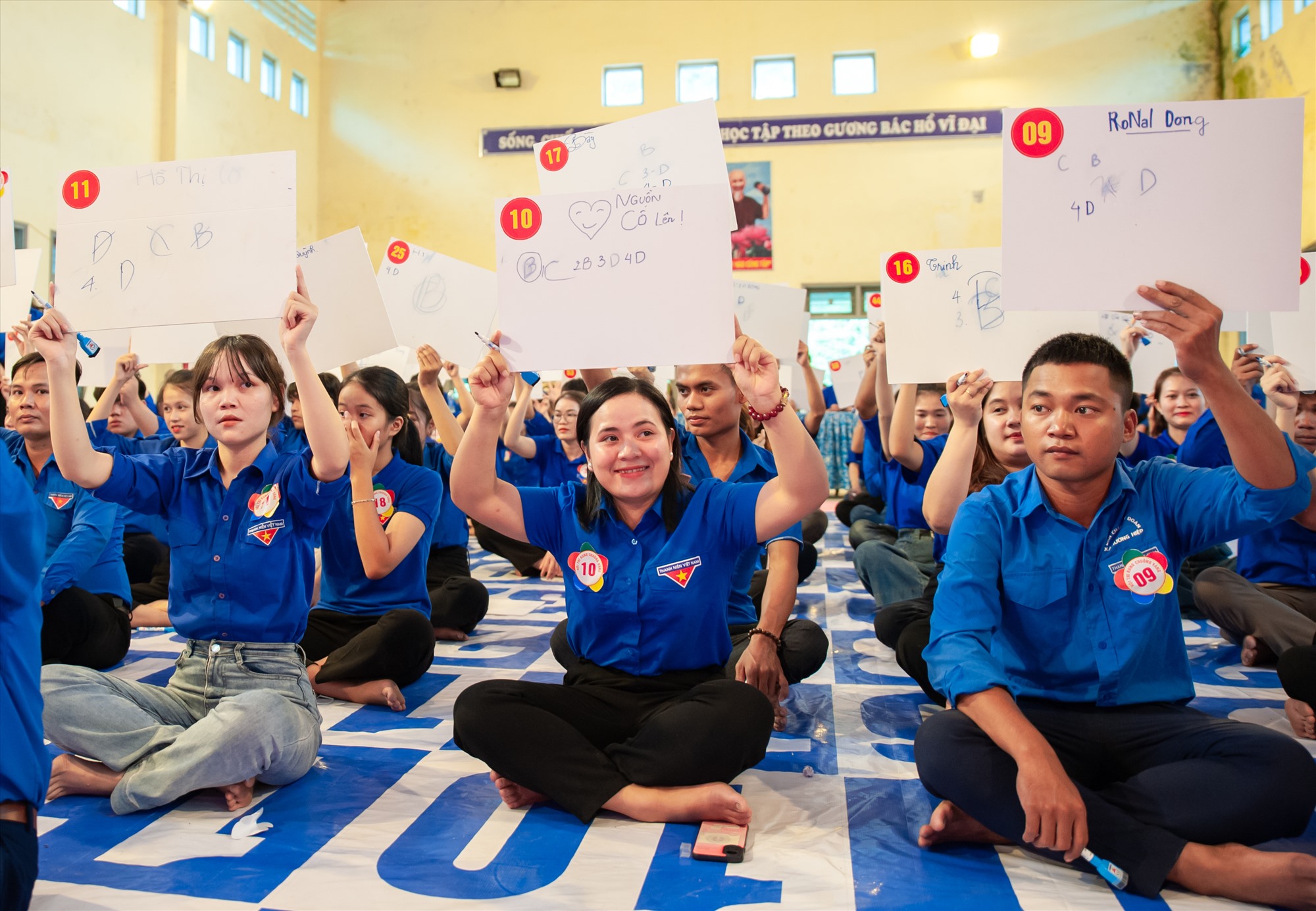 Hội thi nhằm tuyên truyền, nâng cao kiến thức, kỹ năng phòng, chống mua bán người cho Nhân dân trên địa bàn huyện Đakrông - Ảnh: Trần Tuyền