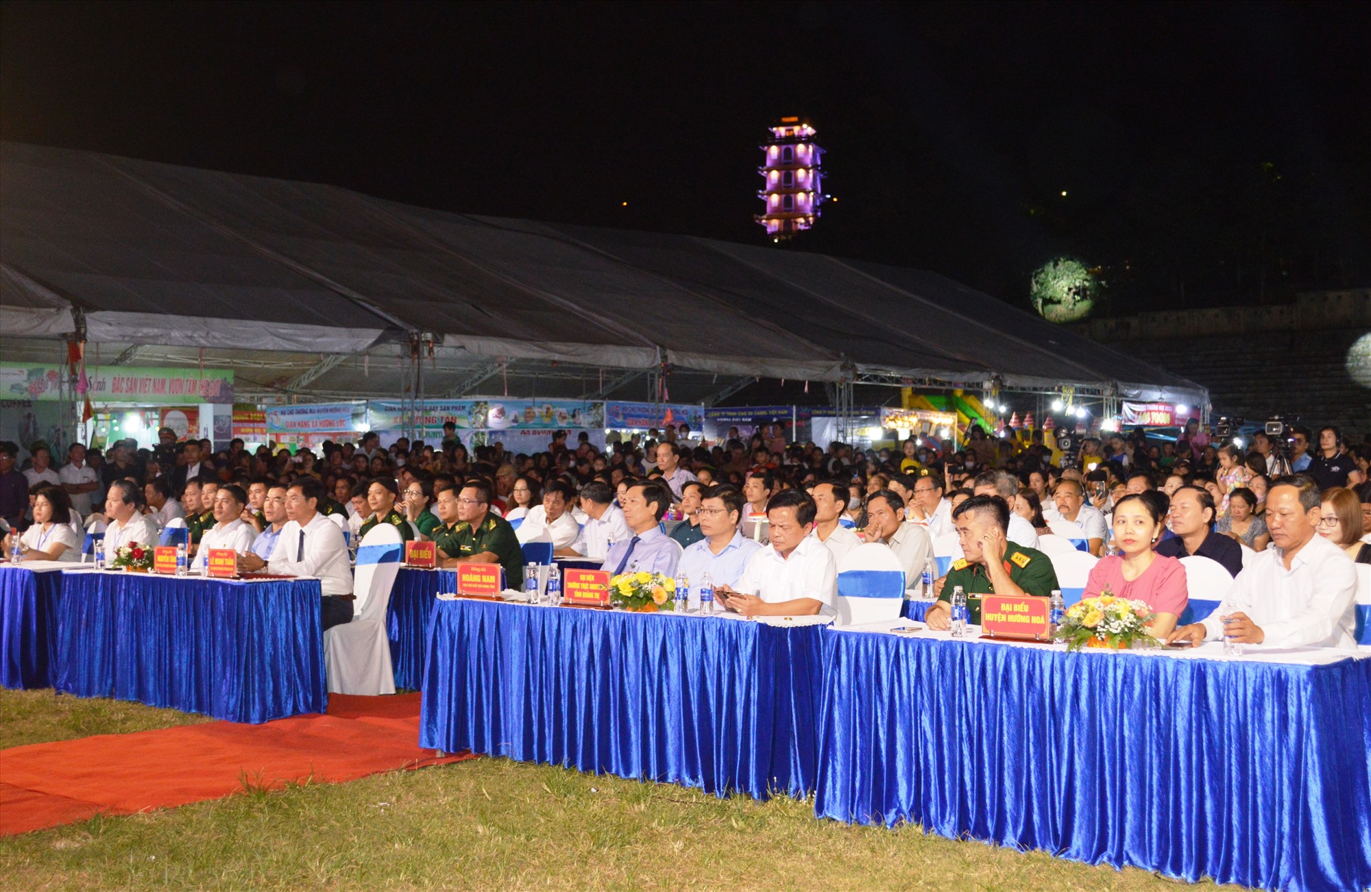 Đại biểu tham dự liên hoan nghệ thuật quần chúng “Rừng xanh vang tiếng Ta Lư” lần thứ V – năm 2023- Ảnh: ĐV