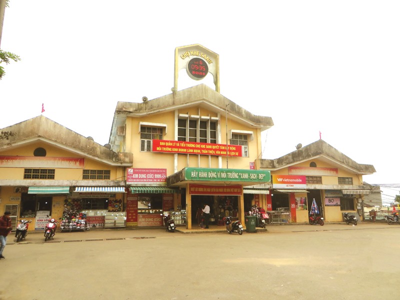Chợ Khe Sanh, Hướng Hóa - Ảnh: Đ.T