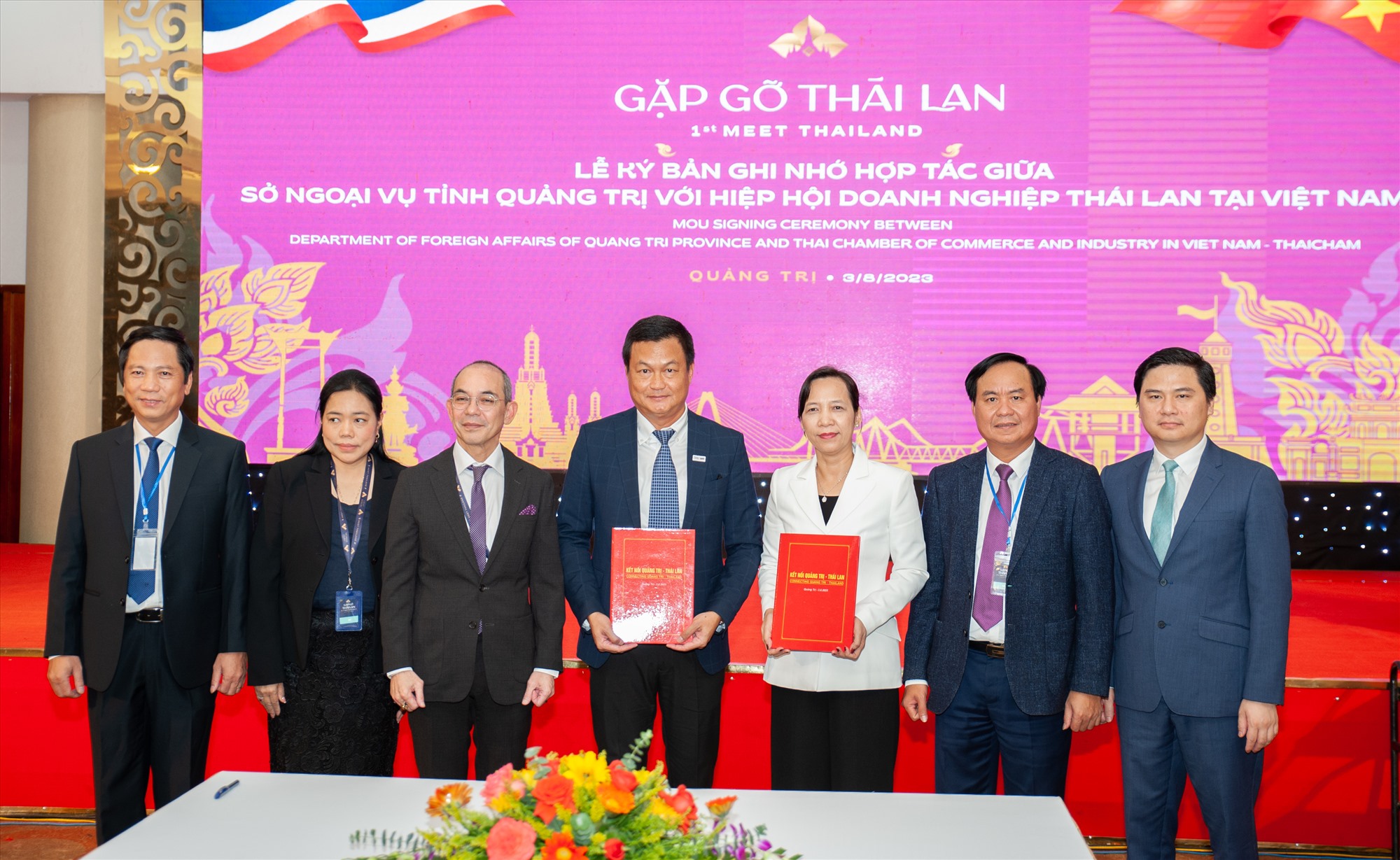 Đại sứ đặc mệnh toàn quyền Vương quốc Thái Lan tại Việt NamNikorndej Balankura phát biểu tổng kết tại chương trình - Ảnh: Trần Tuyền
