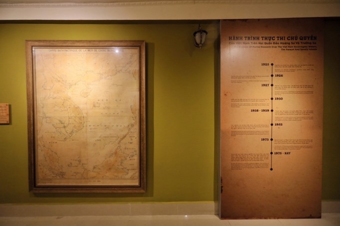 “Hiện diện trên Biển Đông” trưng bày 18 bản đồ xuất bản từ năm 1747 đến năm 1946