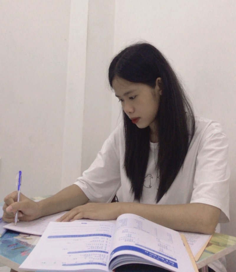 Phan Thị Thương luôn đam mê học tập - Ảnh: NVCC