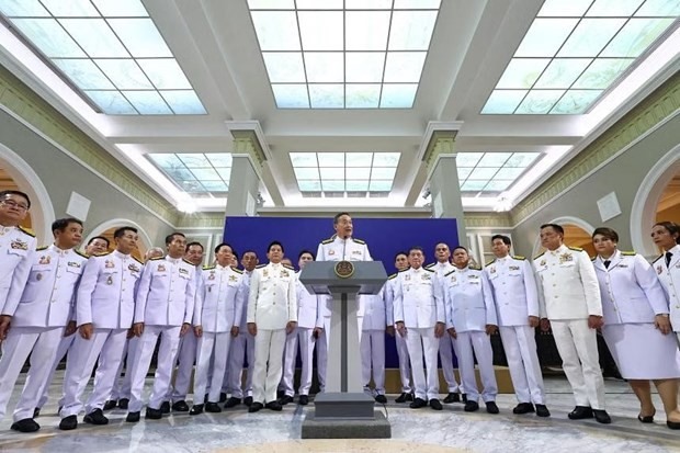 Thủ tướng Srettha Thavisin cùng nội các Thái Lan tuyên thệ nhậm chức.
