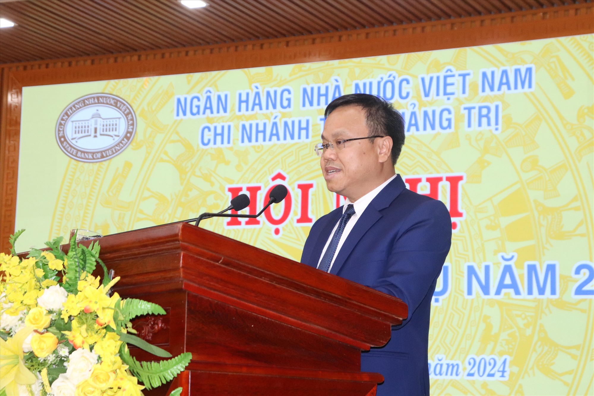 Phó Chủ tịch UBND tỉnh Lê Đức Tiến phát biểu chỉ đạo tại hội nghị - Ảnh: T.P
