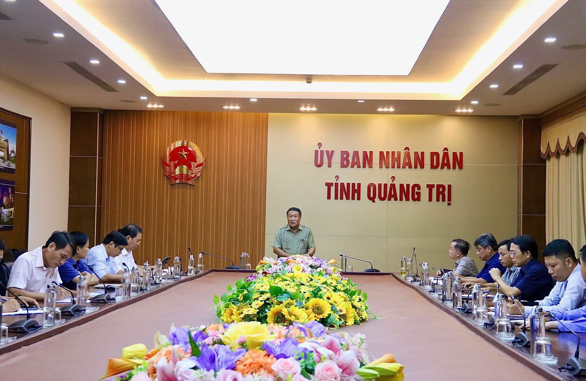 Phó Chủ tịch Thường trực UBND tỉnh Hà Sỹ Đồng yêu cầu Sở Giao thông vận tải đẩy mạnh tuyên để người dân đồng tình, chung tay trong quá trình GPMB, tạo điều kiện triển khai dự án - Ảnh: N.B.