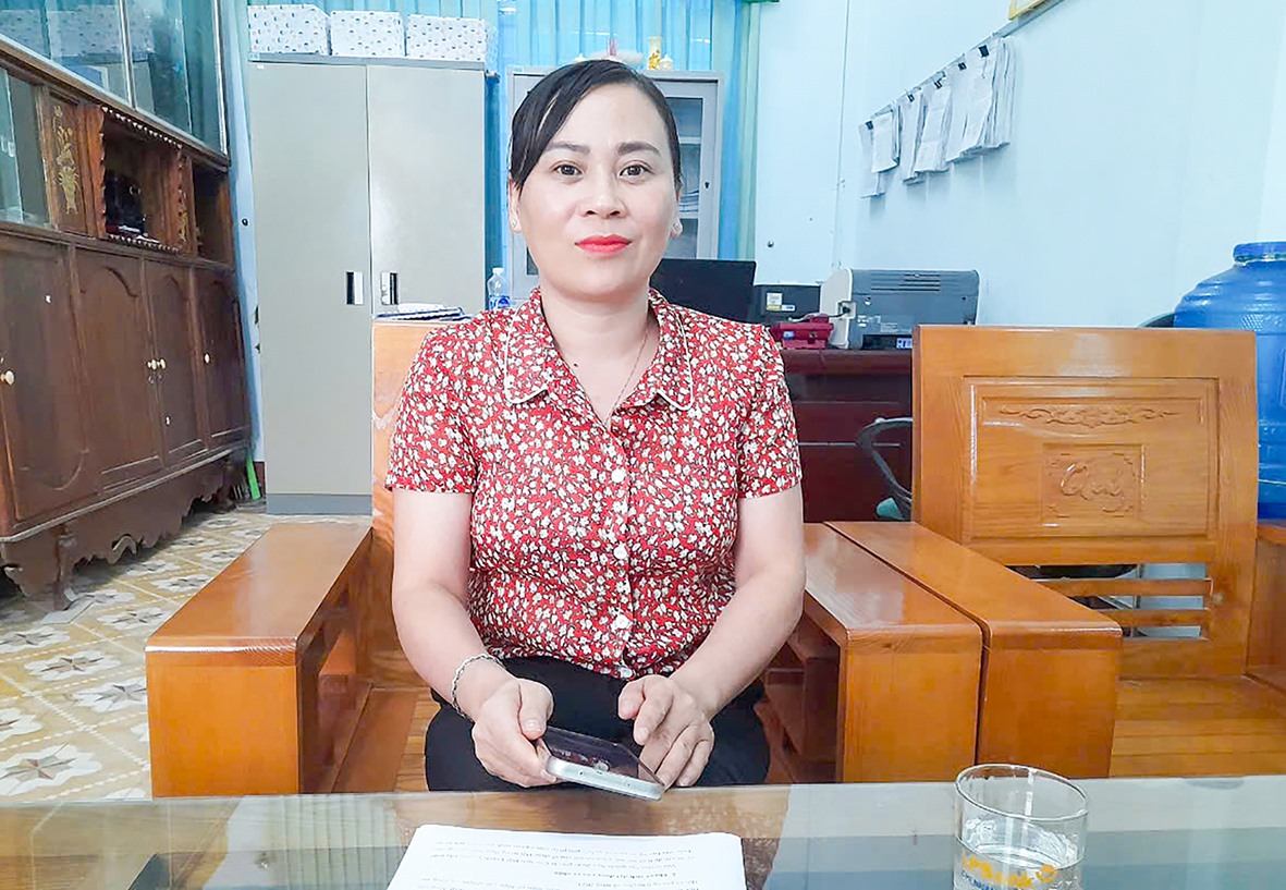 Chị Nguyễn Thị Ty trải lòng về những tình cảm đặc biệt dành cho vùng cao Đakrông -Ảnh: B.H