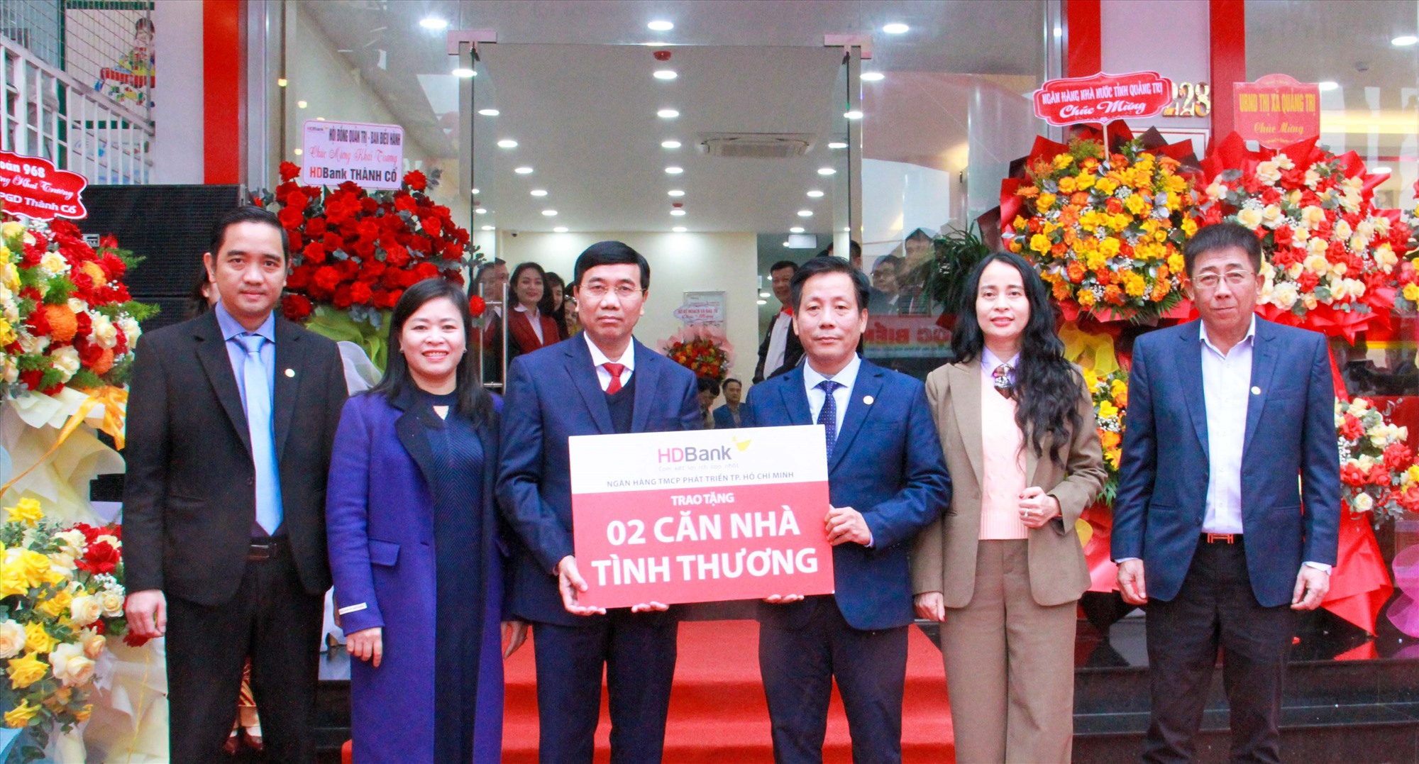 HDBank trao tặng 2 căn nhà tình thương cho người dân thị xã Quảng Trị