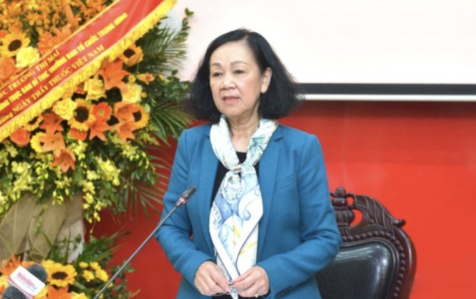 Đồng chí Trương Thị Mai: Đảng và Nhà nước luôn dành sự quan tâm đối với sự nghiệp chăm sóc sức khoẻ nhân, quan tâm phát triển ngành Y tế.