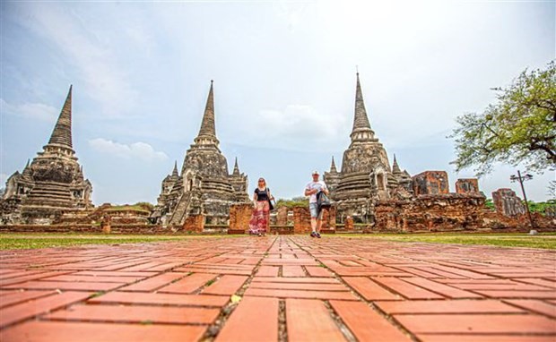 Phra Nakhon Si Ayutthaya có những địa điểm đẹp bao gồm các di sản thế giới. Ảnh: xinhua