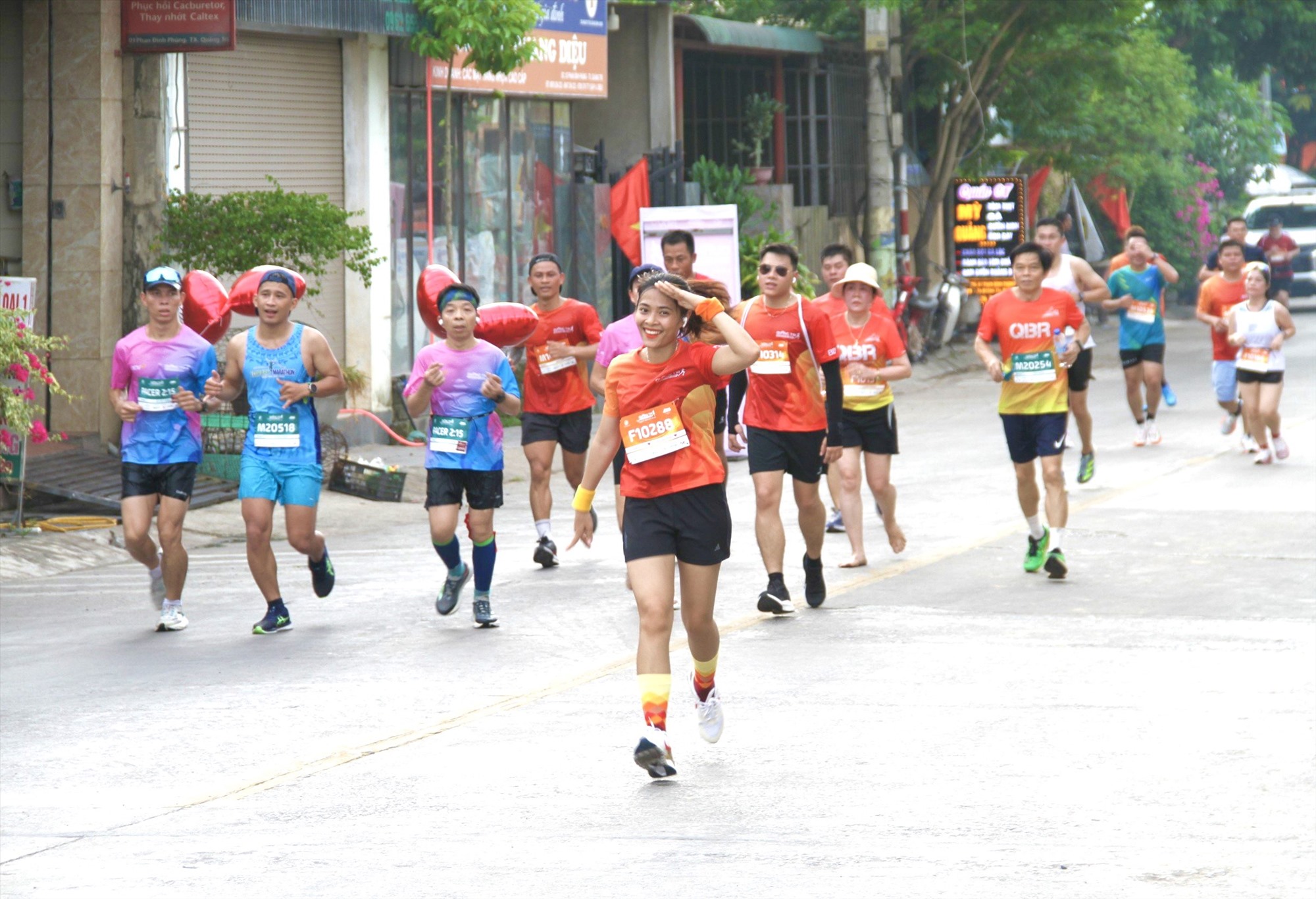 Giải chạy Quảng Trị Marrathon 2024 là kỷ niệm đẹp của các VĐV trên “Hành trình về đất lửa” - Ảnh: M.Đ