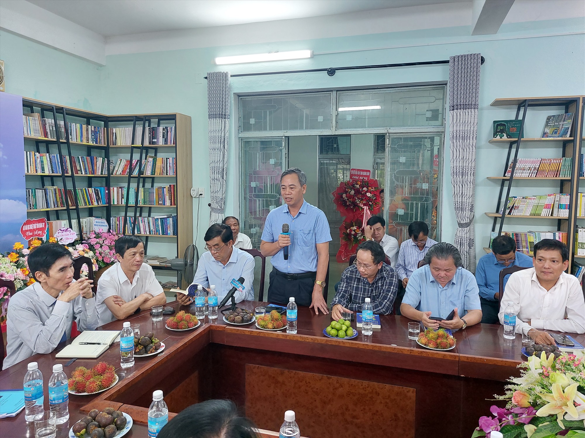 Phó Bí thư Thường trực Tỉnh ủy, Chủ tịch HĐND tỉnh Nguyễn Đăng Quang phát biểu tại buổi lễ - Ảnh: N.T.H