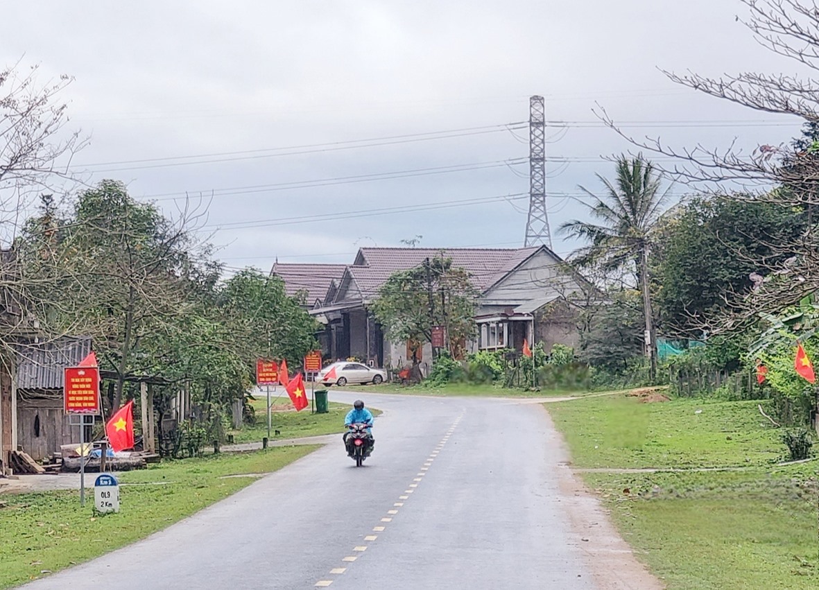 Nhờ thực hiện tốt hương ước, quy ước ở cộng đồng dân cư, bộ mặt xã Mò Ó ngày càng phát triển - Ảnh: M.L