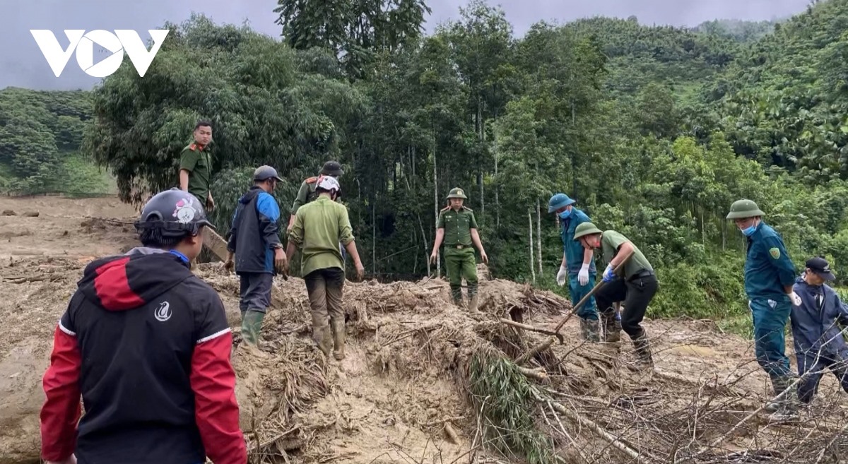 Trận lũ quét kinh hoàng tại thôn Làng Nủ