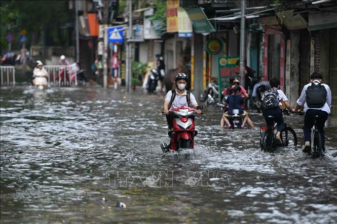 Cảnh báo nguy cơ cao xảy ra mưa lũ dồn dập ở Trung Bộ trong tháng 10 - 11. Ảnh minh họa: Minh Đức/TTXVN