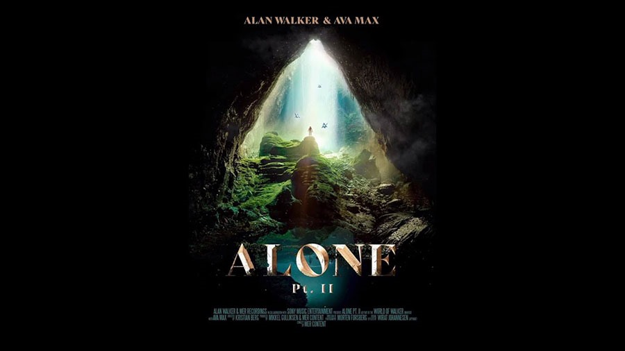 Hang Sơn Đoòng trong poster Alone Pt II của DJ. Alan Walker.