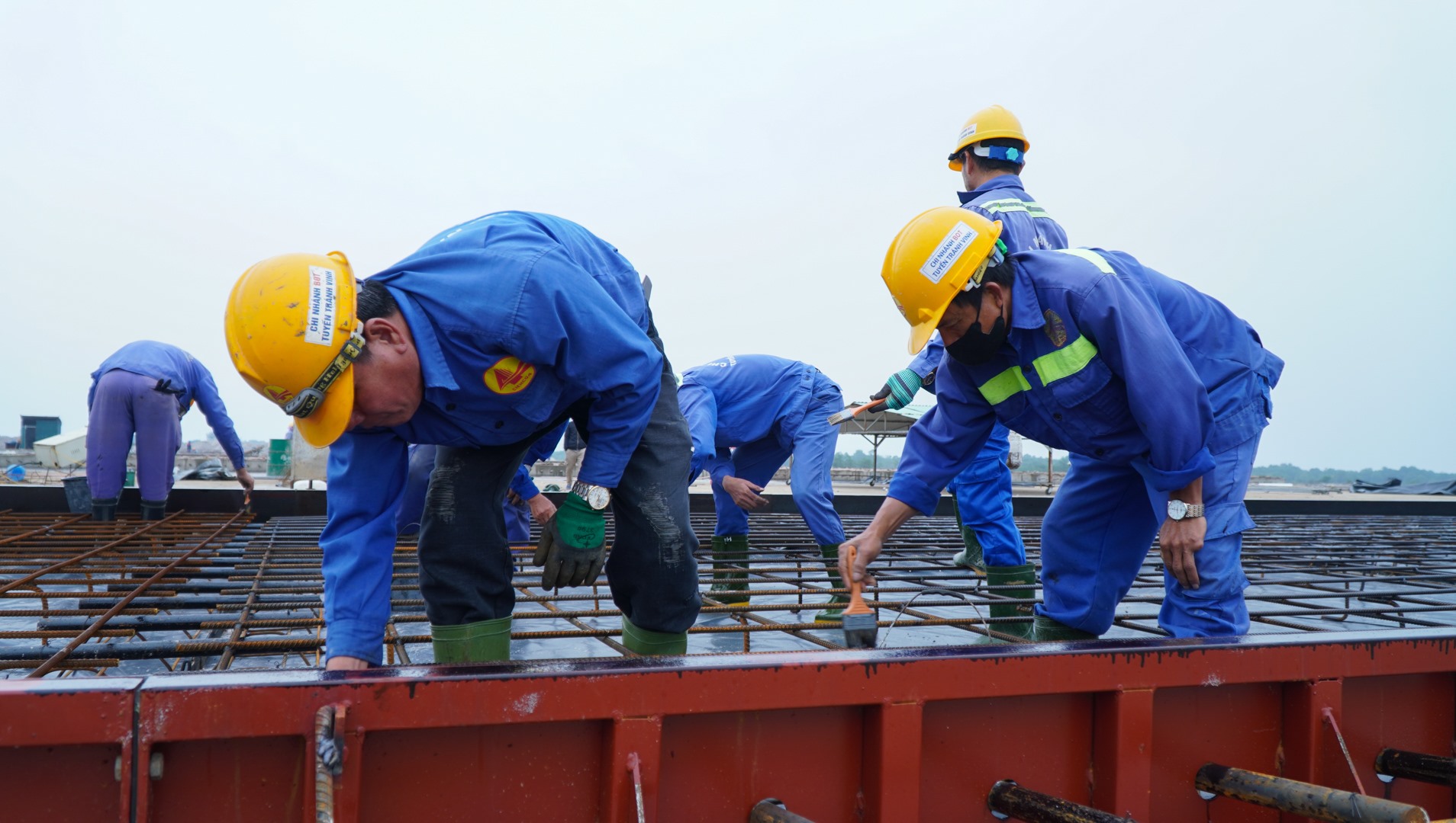 Cảng hàng không Quảng Trị được xây dựng tại huyện Gio Linh đang dần được hình thành - Ảnh: Lê Trường