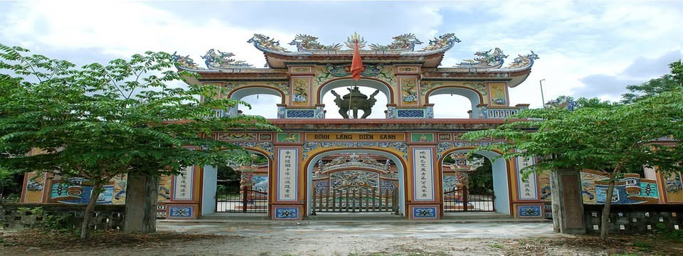 Đình làng Diên Sanh - Ảnh: T.L