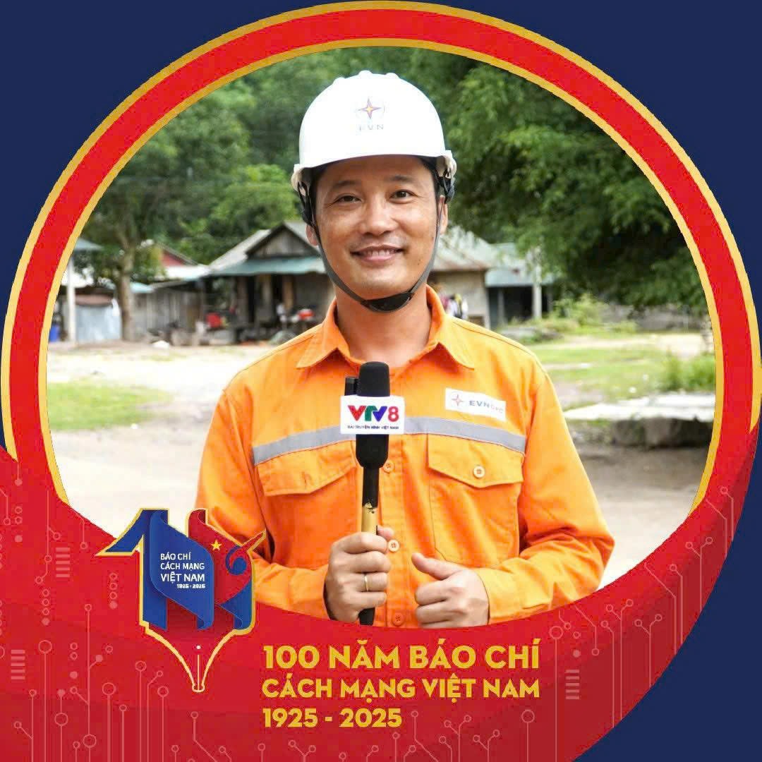 Lê Minh Thành trong hình ảnh đại diện trang cá nhân hưởng ứng dịp kỷ niệm 100 năm Ngày Báo chí Cách mạng Việt Nam